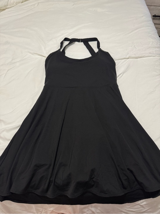 HALARA Dresses & Skirts - HALARA Black athletic dress with built in shorts